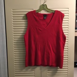 Evil Red Vest w/V-neck